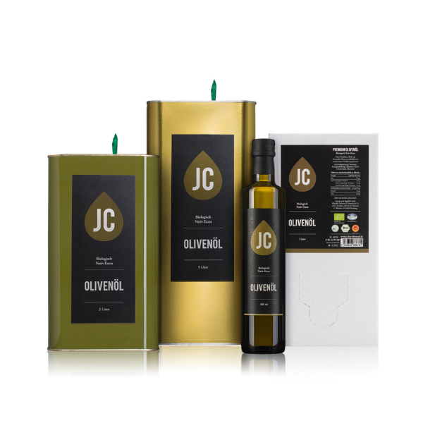 JC Olivenöl - Bio Premium Qualität Nativ Extra